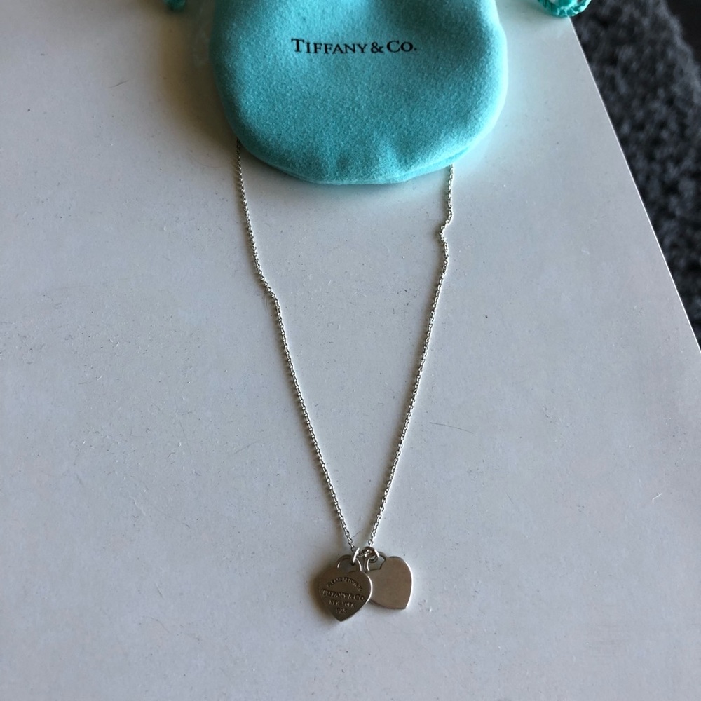 Tiffany & Co traditional heart necklace